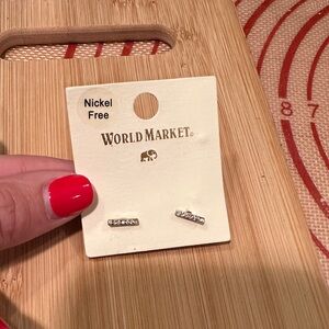 Cost Plus World Market Gold Earrings